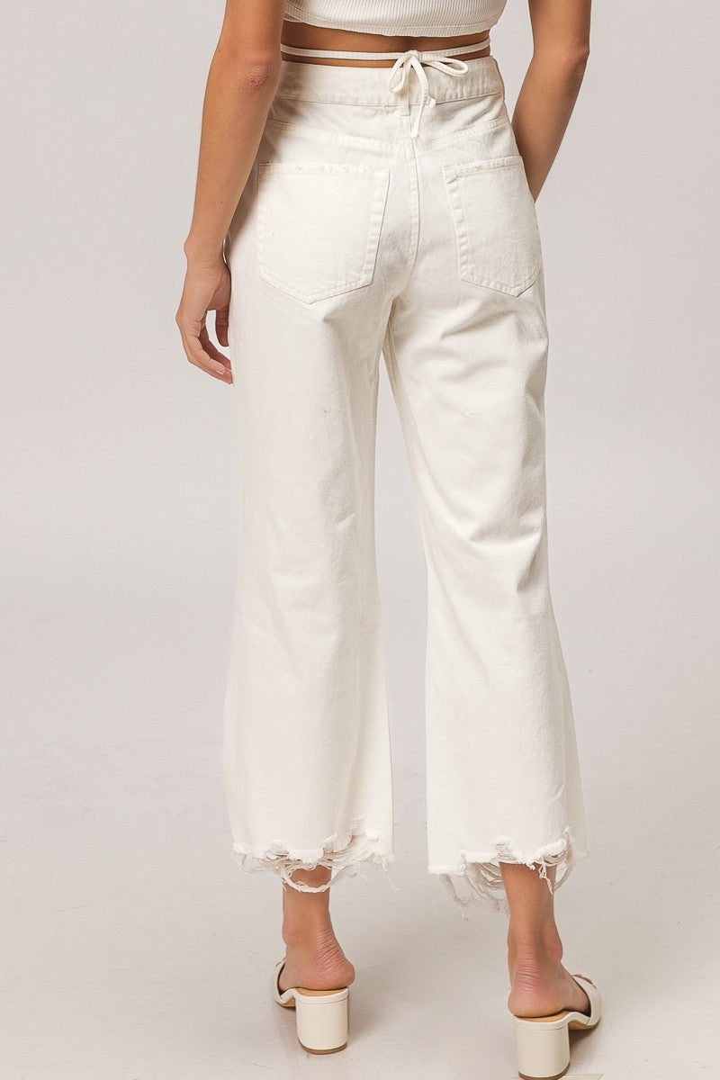 SEQUIN AMERICAN FLAG STAR PANTS